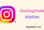 instagram status